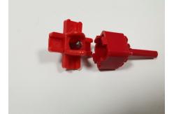 China Red Automatic PP Water Nipple Drinker Chicken Feeder supplier
