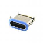 24Pin USB Type C Connectors Female Waterproof Mid Mount SMT for sale
