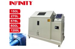 China Accurate Salt Spray Test Chamber With RT 5C-70C Pressure Barrel Temperature Range supplier