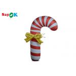 2.5m 8.25ft Inflatable Holiday Decorations Christmas Candy Cane for sale