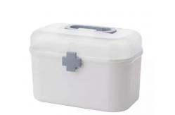 China Portable Household Storage Container Plastic First Aid Box Organizer supplier