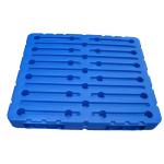 Four Entry Industrial Plastic Pallet Portable Rackable Plastic Pallets for sale