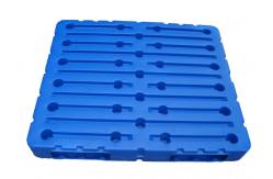 China Four Entry Industrial Plastic Pallet Portable Rackable Plastic Pallets supplier
