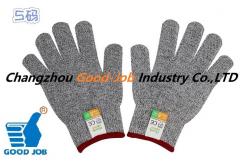 China Food Grade 13G Uncoated EN388 Level 5 Cut Proof Gloves supplier