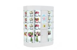 China QR Pay Fresh Flower Vending Locker Coin Bill Card With Touch Screen supplier