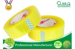 China Flexibility BOPP Packing Tape Strong Grip For Snap Curve Shape / Bundling supplier