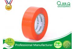 China Customized Bopp Coloured Packaging Tape For Carton Sealing Orange Packing Tape supplier