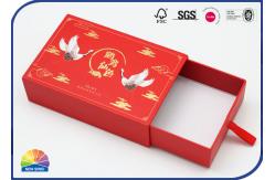 China Ribbon Handle Lipstick Cardboard Drawer Paper Box supplier