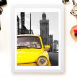 White 10x10 Thin Wood Picture Frames For Home Decoration