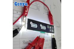China 4.5V 9PIN VA LCD Display White Graphics Black Panel Long Strip supplier