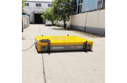 China Easily Moved 4 Tons Industrial Trackless Transfer Trolley With Motorized Battery supplier