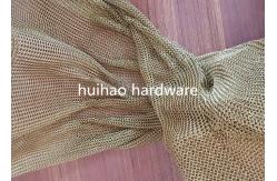 China 1.2MMX10MM Fire Protection Metal Ring Mesh for Partition Wall Fabrication supplier