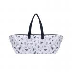 Heavy Duty Easy Carry 210D Foldable Oxford Tote Bag 44*62*10cm for sale
