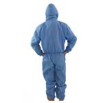 Chemical Safety Disposable Hospital Gowns Nonwoven Clothing Blue Color for sale