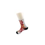 Mens Printed Socks With Good Elasticity , Elastane / Polyester Printed Ankle Socks