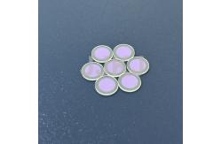 China High Purity 99.999% Sapphire Optical Window DSP 60/40 AR Coated Window supplier