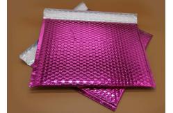 China Gloss Waterproof Metallic Bubble Envelopes Blank Printed Material For Shipping supplier