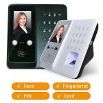 Wall Mounted 2.8 Inch Face Recognition Time Attendance System for sale