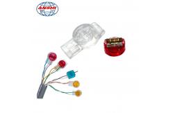 China 3M Standard UR HJKT3 Red Gel Filled Telephone Lock Joint Wiring Connector supplier