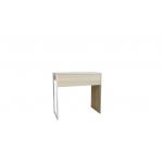 Metal Side Desktop Computer Desk , Wooden Office Computer Table Large Storage Drawer
