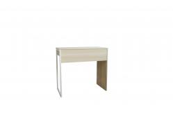 China Metal Side Desktop Computer Desk , Wooden Office Computer Table Large Storage Drawer supplier