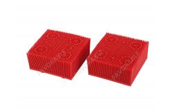 China Red Nylon Bristles Round Foot  Suitable For VT5000  VT7000 Auto Cutter supplier