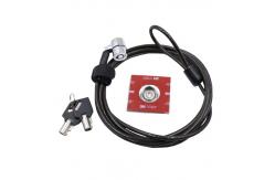 China Thickening Lengthen Laptop Security Lock Key Lock Cable For Notebook Safety supplier