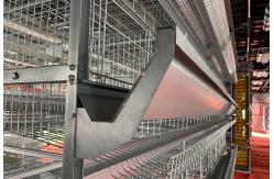 China Multi-Tier Small Stacking Layer Cages Optimized Layout Energy Saving supplier