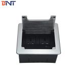 Replactable Modular Design Flip Up Power Outlet , Desk Mounted Power Sockets for sale