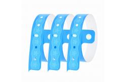 China Elastic PVC Wrist Band , Customized Soft Printed Vinyl Wristbands supplier