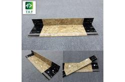 China Yellow Ceramic Staircase Tiles 300 x 1200mm Glossy Surface Texture supplier
