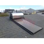 Integrated Pressurized Flat Plate Solar Water Heater Rooftop Collector for sale
