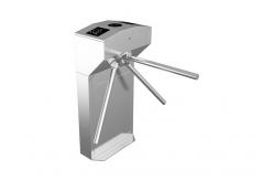 China Security Tripod Turnstile Gate Fingerprint Face Recognition For Gyms Hotel Lobby supplier