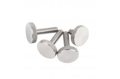 China M16 Knurled Thumb Screw 1/4-20 UNC Thread SUS316 Flat Head supplier