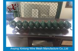 China Easy Install Galvanised Chain Link Fencing Pvc Coated For Forest Protecting supplier