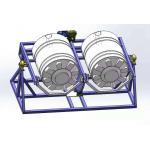 Open fire Water Tank Manufacturing Machine 380V 50Hz 3 Phases Automatic for sale