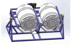 China Open fire Water Tank Manufacturing Machine 380V 50Hz 3 Phases Automatic supplier