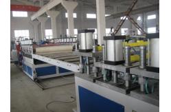 China Twin Screw WPC Contruction Template Extruson Line , Construction Template Extruder supplier