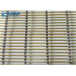 Exterior Wall Decorative Mesh Panels Plain Weave Long Lasting Performance for sale