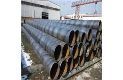 China Welded Spiral Steel Pipes MS Piping EN10219 350mm OD 9.5mm Customization Available supplier