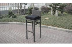 China Metal Frame Bistro / Pool Bar Set , Resin Wicker Patio Furniture supplier