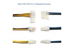 China Molex 39-01-2040 Receptacle Housing Custom Wire Harness For Power Supply supplier