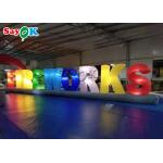 Event 2m Inflatable Lighting Decoration Led Alphabet Letter