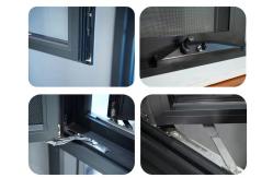 China Modern Aluminum Sliding Glass Window , Aluminium Double Glazed Sliding Windows supplier
