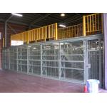Heavy Duty Multi Tier Mezzanine Rack Customized Loading Capacity Long Operating Life