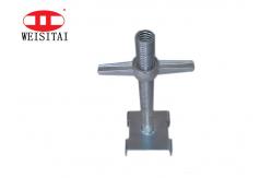 China Adjustable Frame Scaffolding Screw Jack U Head Electro Galvanized supplier