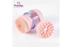 China Multi Functional 6x12cm Silicone Brush Pet Bathing Tool supplier