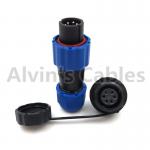SD13 Waterproof Plastic Electrical Connectors 5 - 25A Rated Current Solder Termination for sale
