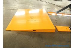 China Automatic Low Profile Stretch Wrap Turntable Machines Stretch Wrapping Equipment 1000kg supplier