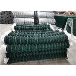 11.9 Gauge 2 Opening Chain Link Fence Cover Fabric 3 Foot With Heavy Duty Sliding Gates for sale